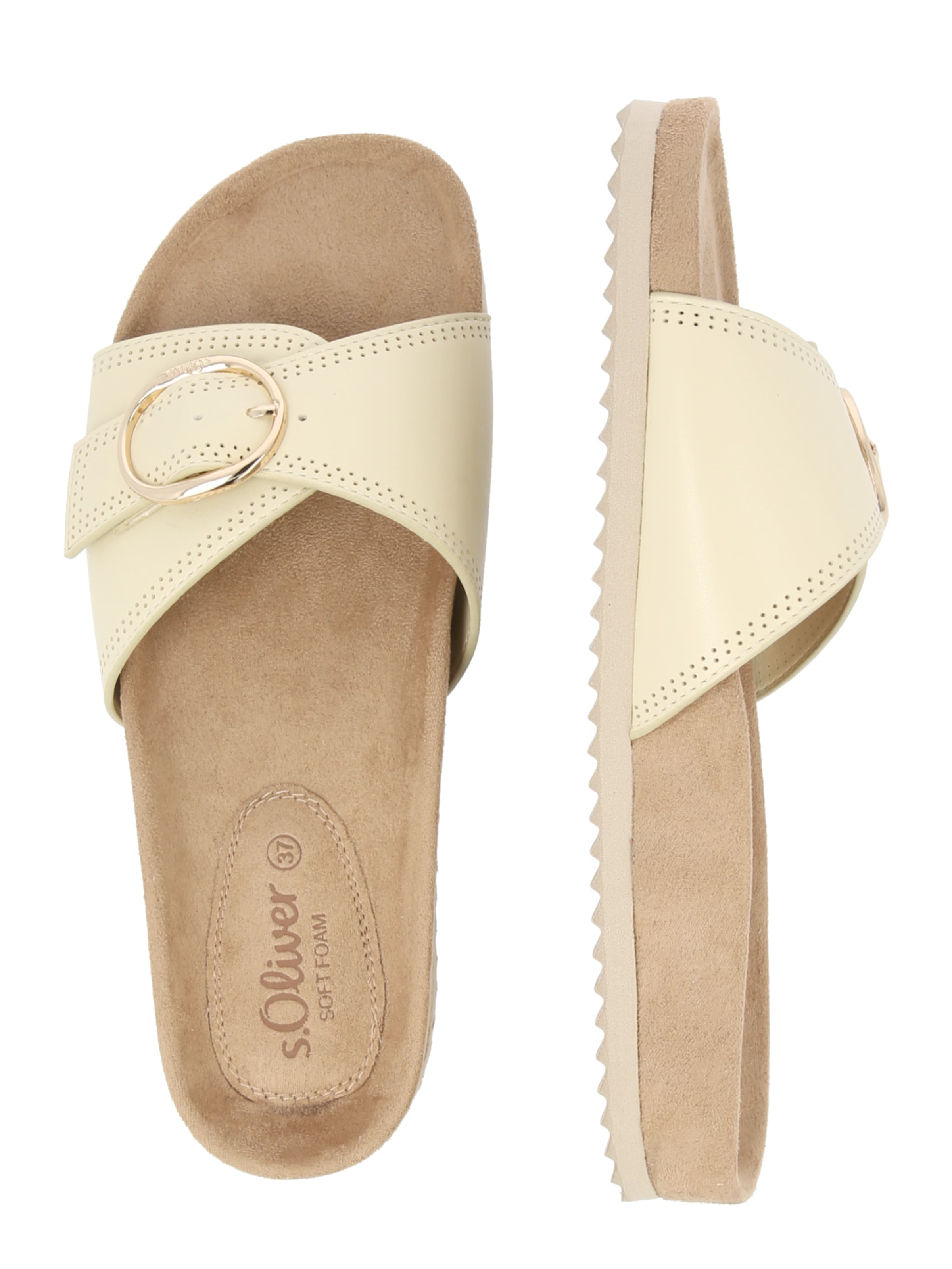 s.Oliver Pantoletter i beige
