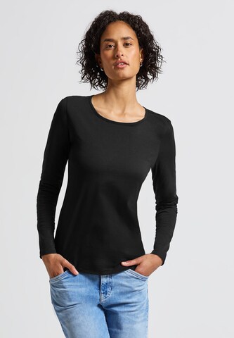 STREET ONE Shirt in Braun: Vorderseite