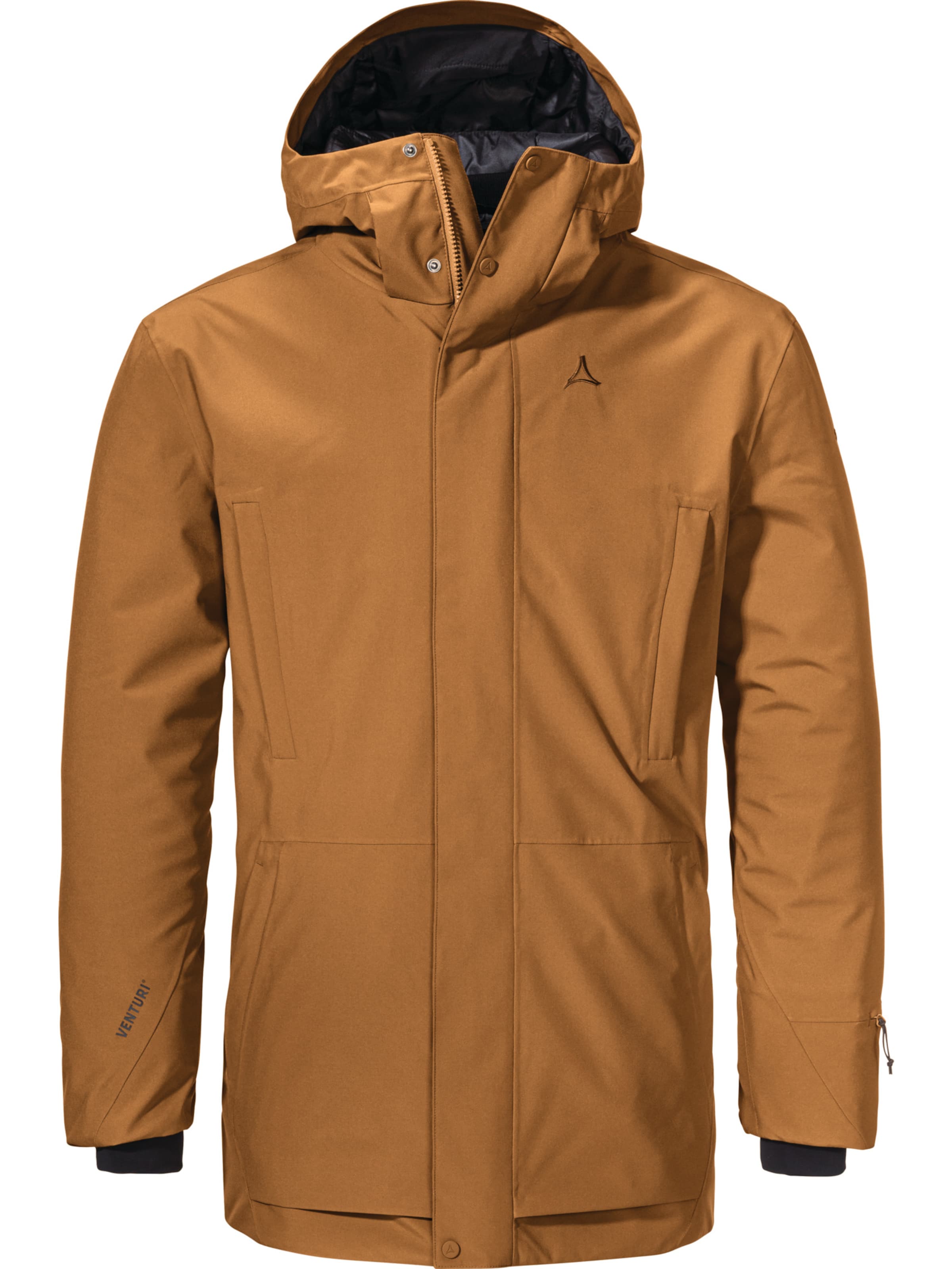 Schöffel Outdoorjacke 'Crivat' in Braun: Vorderseite