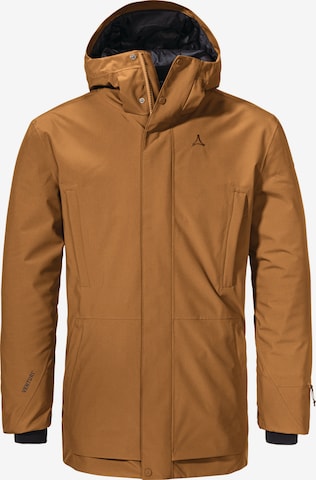 Veste outdoor 'Crivat' Schöffel en marron : devant