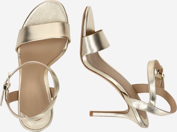 Lauren Ralph Lauren Sandale 'GWEN' in Gold