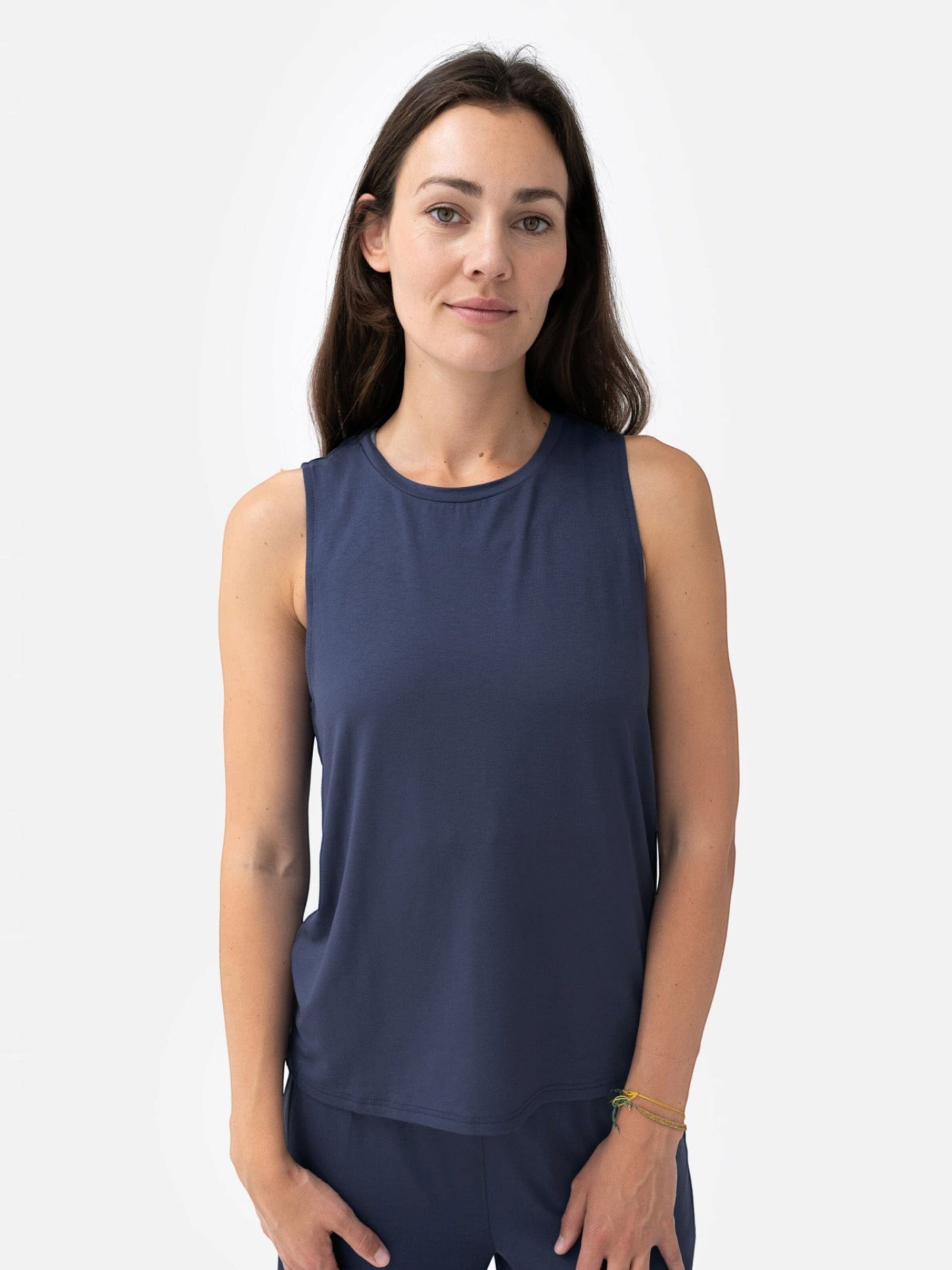 LOTUSCRAFTS Top 'Naima'‌‌‌‌‌‌‌‌‌ in Blau