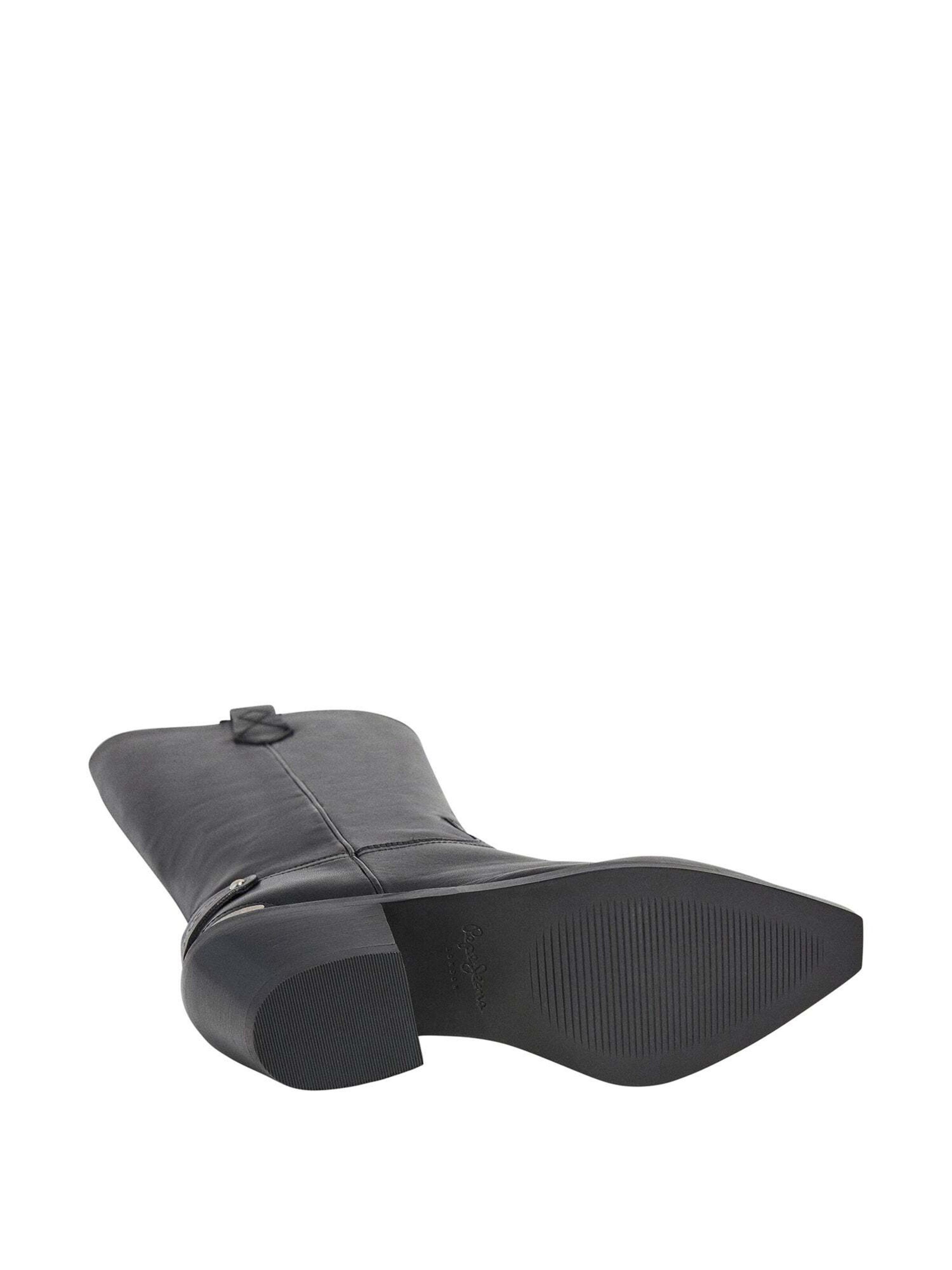 Pepe Jeans Cowboystiefel 'April' in Schwarz