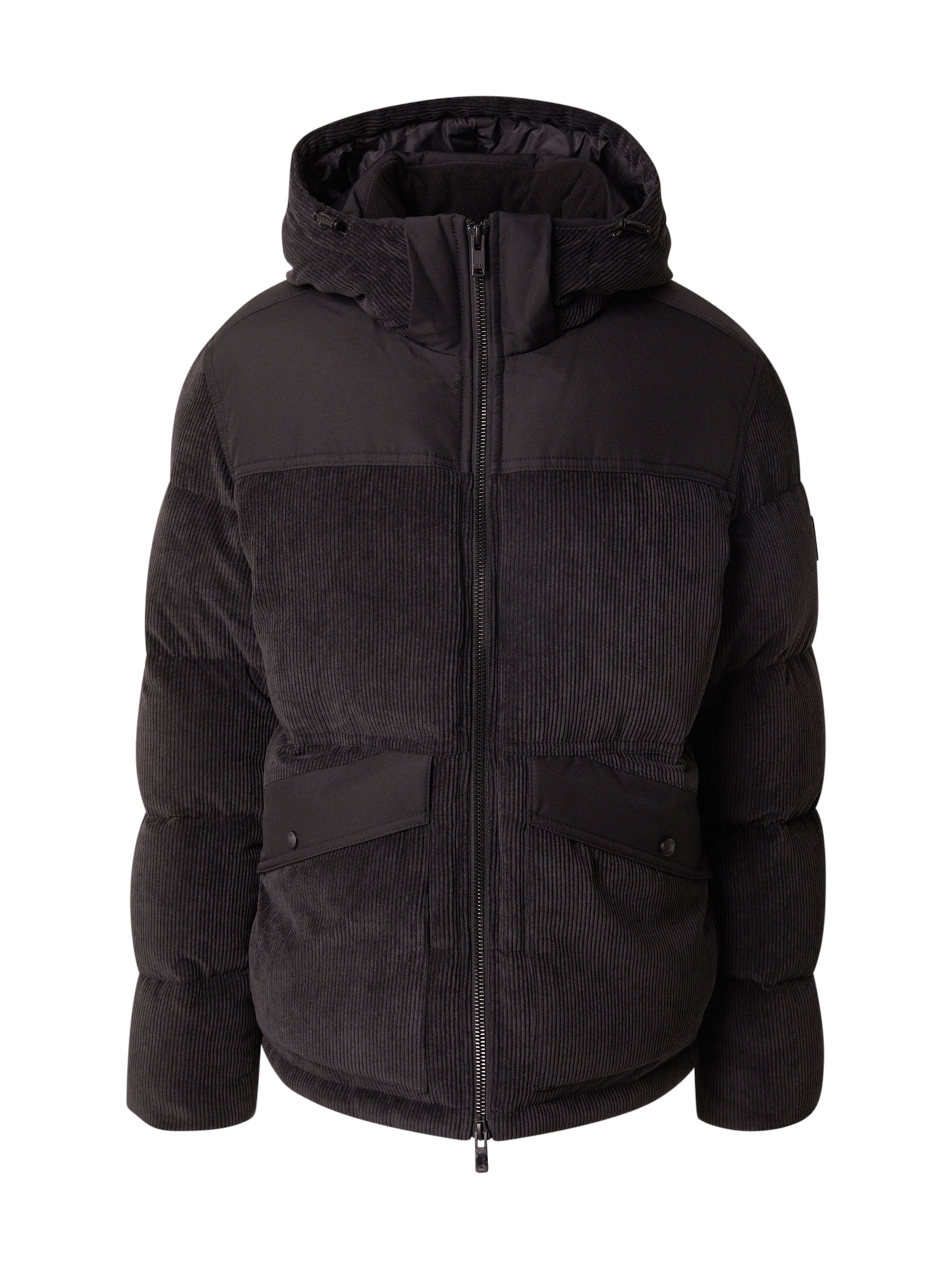 BOSS Zimní bunda 'Odope' – černá: přední strana