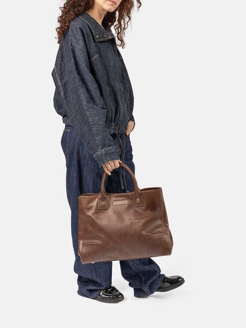 Clio Handbag 'CLASSIC' in Brown