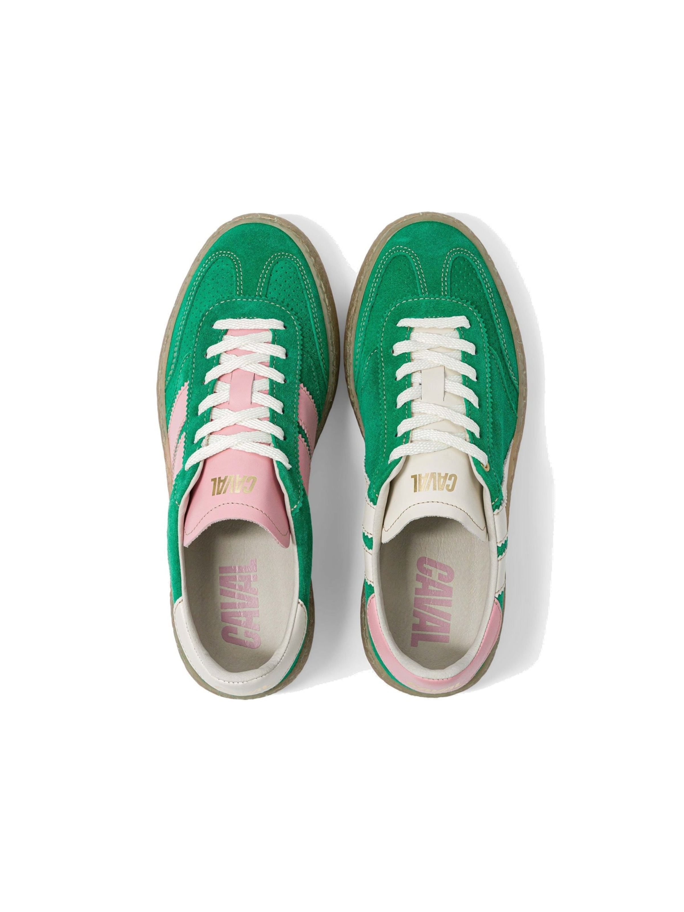 Scarpa stringata ' HIGH PULSE ' di Caval in verde