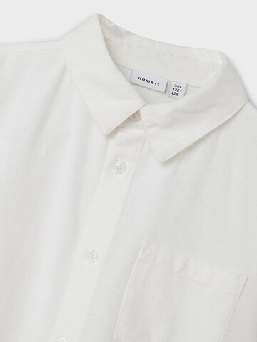 NAME IT Regular fit Button up shirt 'Faher' in White