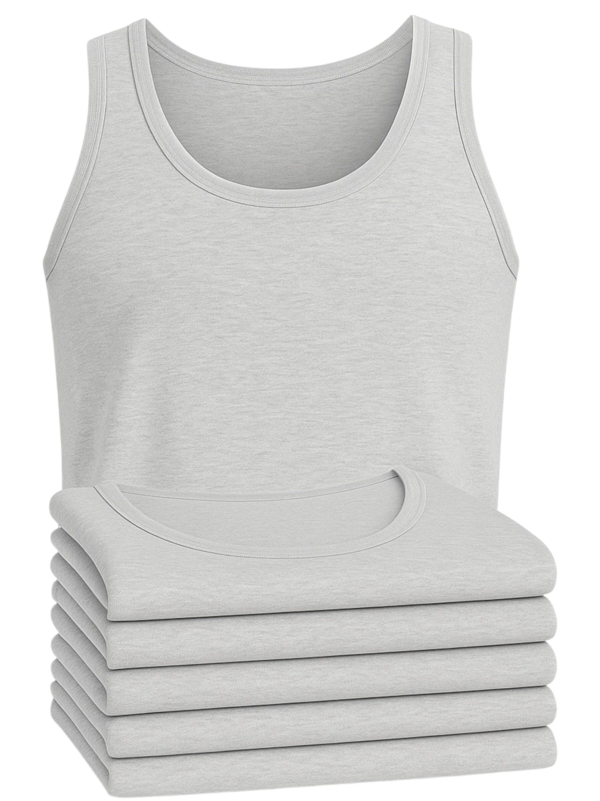fashionshowcase - Camiseta térmica 'BasicPack' en gris
