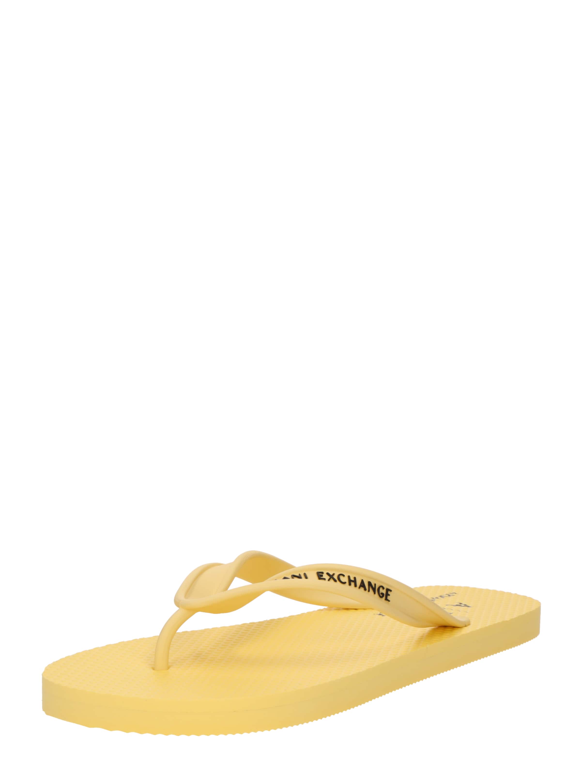 ARMANI EXCHANGE Japonke | rumena barva: sprednja stran