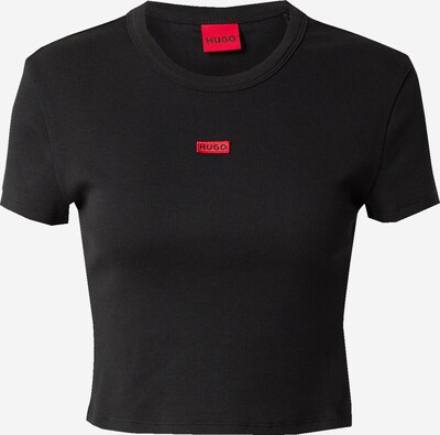 HUGO T-Shirt 'Deluisa' in rot / schwarz, Produktansicht