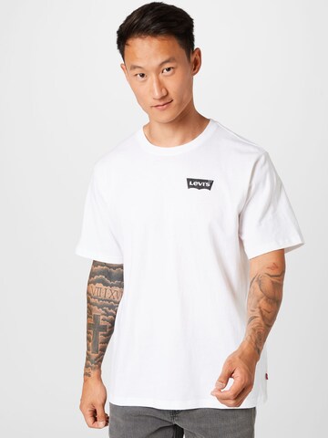 LEVI'S ® Skjorte 'SS Relaxed Fit Tee' i hvit: forside