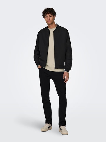 Only & Sons Between-Season Jacket 'LEON' in Black