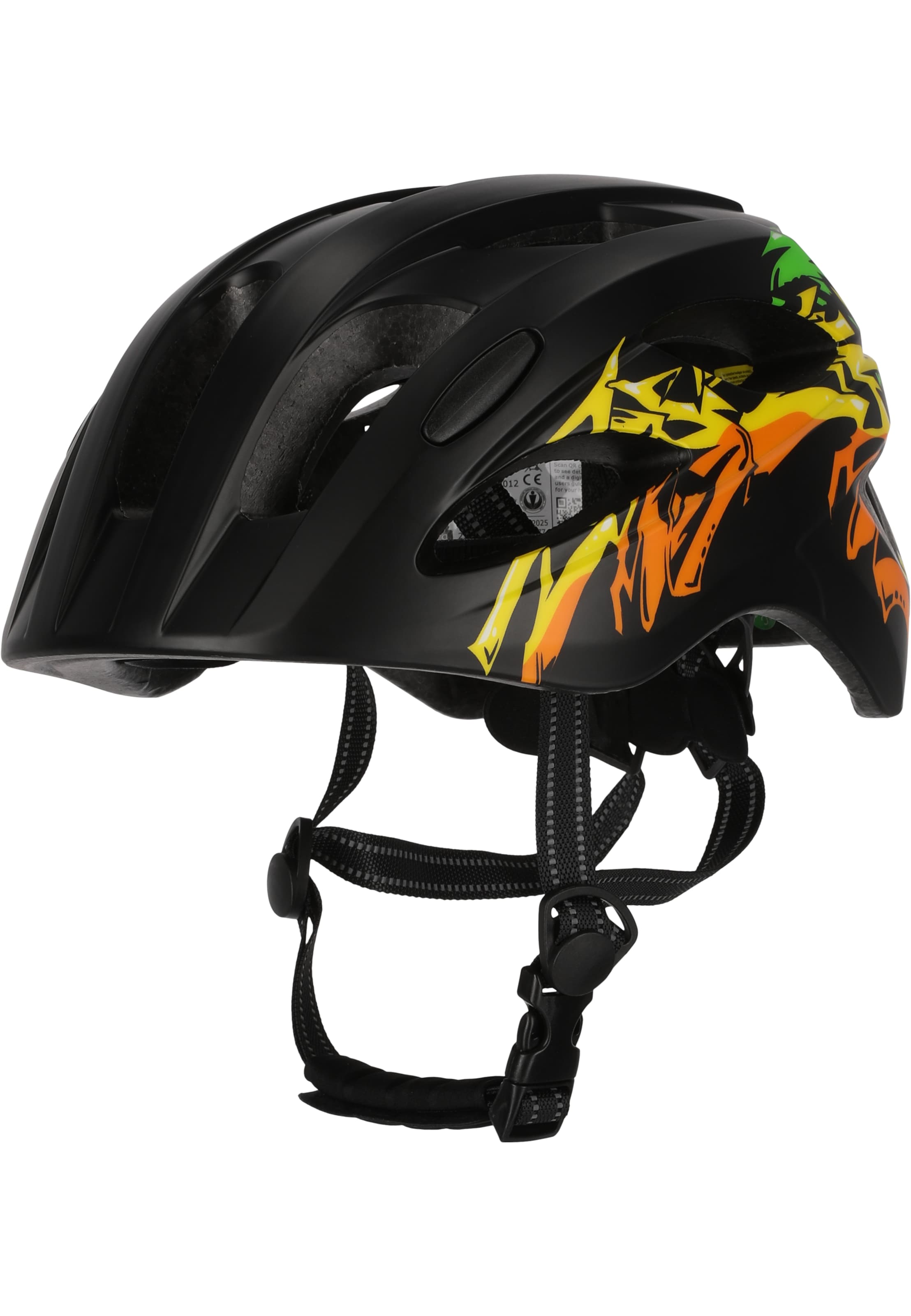 Crazy Safety Fahrradhelm 'Cool Grafitti' in Schwarz | ABOUT YOU