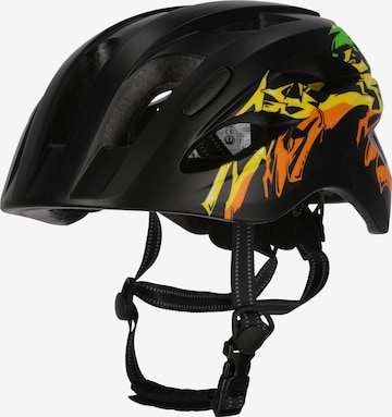 Crazy Safety Fahrradhelm 'Cool Grafitti' in Schwarz: Vorderseite