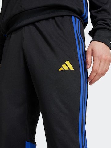 ADIDAS PERFORMANCETapered Sportske hlače 'Tiro 25 Essentials' - crna boja