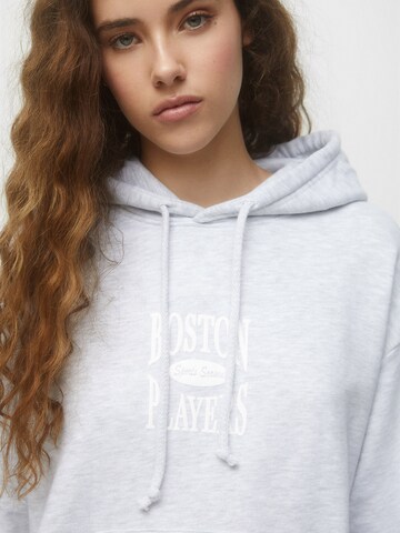 Sweat-shirt Pull&Bear en gris