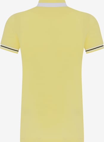 DENIM CULTURE Μπλουζάκι 'Vanessa' σε κίτρινο