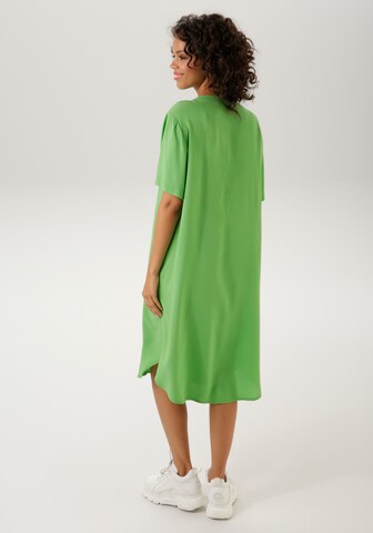 Aniston CASUAL Shirt Dress in Green