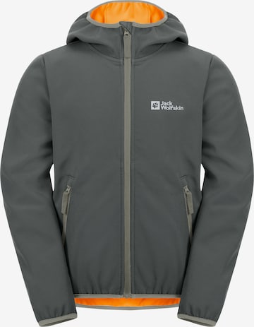 JACK WOLFSKIN Outdoorjas 'FOURWINDS' in Groen: voorkant