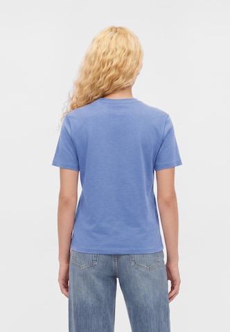Calvin Klein Jeans Тениска 'CLASSIC' в лилав: отзад