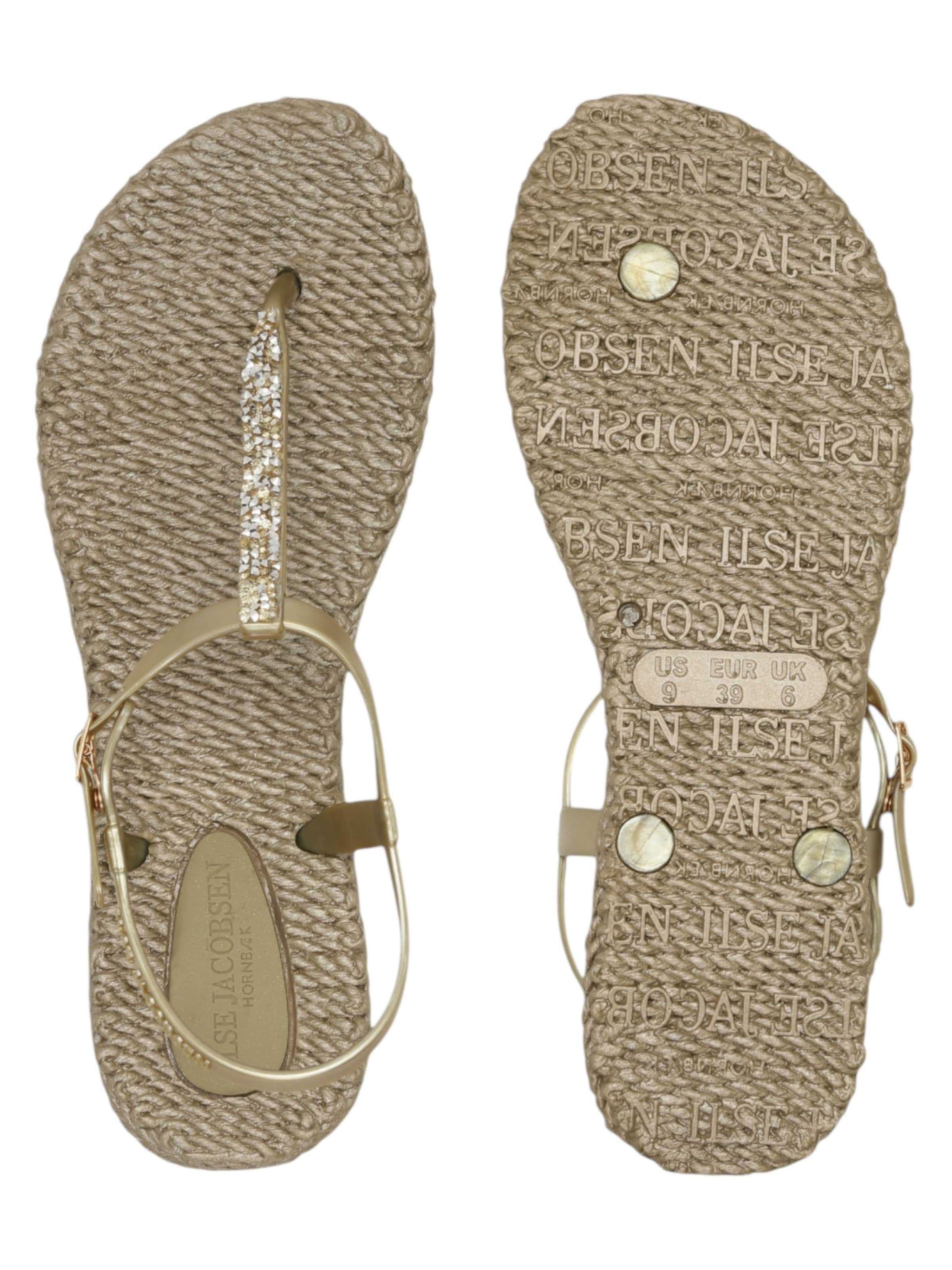ILSE JACOBSEN Teenslipper in Beige