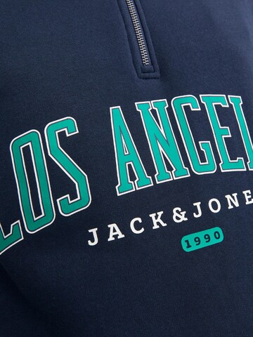 JACK & JONES Sweatshirt 'Bradley Cedric' i blå