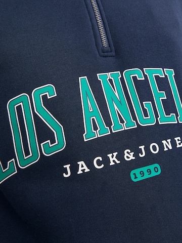 JACK & JONES كنزة رياضية 'Bradley Cedric' بلون أزرق