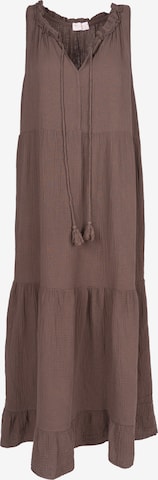 Robe d’été 'Viola' Seasons of April en marron : devant