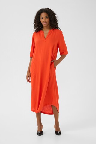 Kaffe Kleid 'Milia' in Orange: Vorderseite