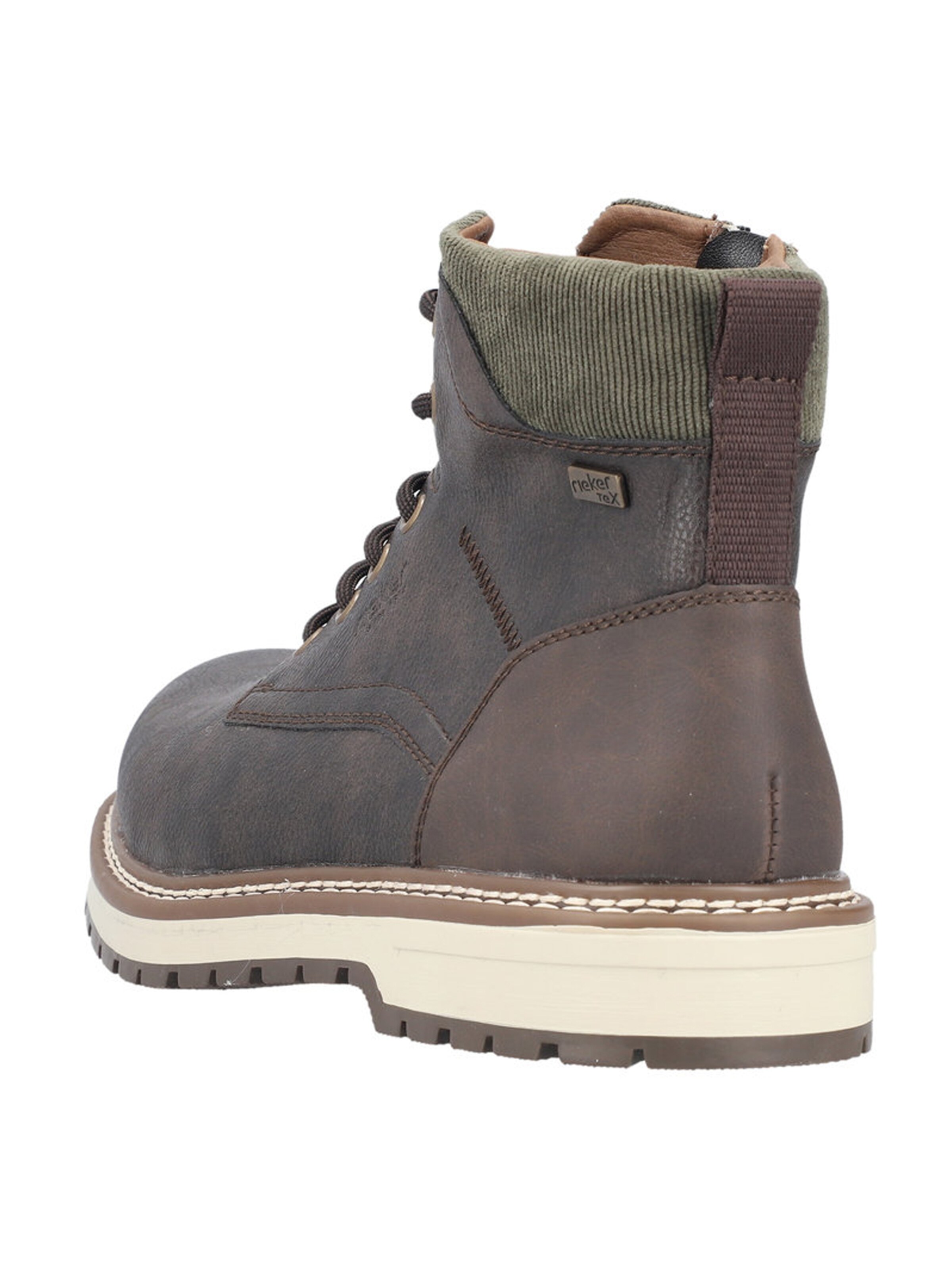 Bocanci cu șireturi de la Rieker pe maro