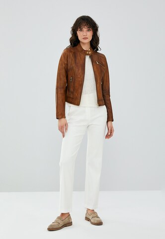 Veste mi-saison Derimod en marron