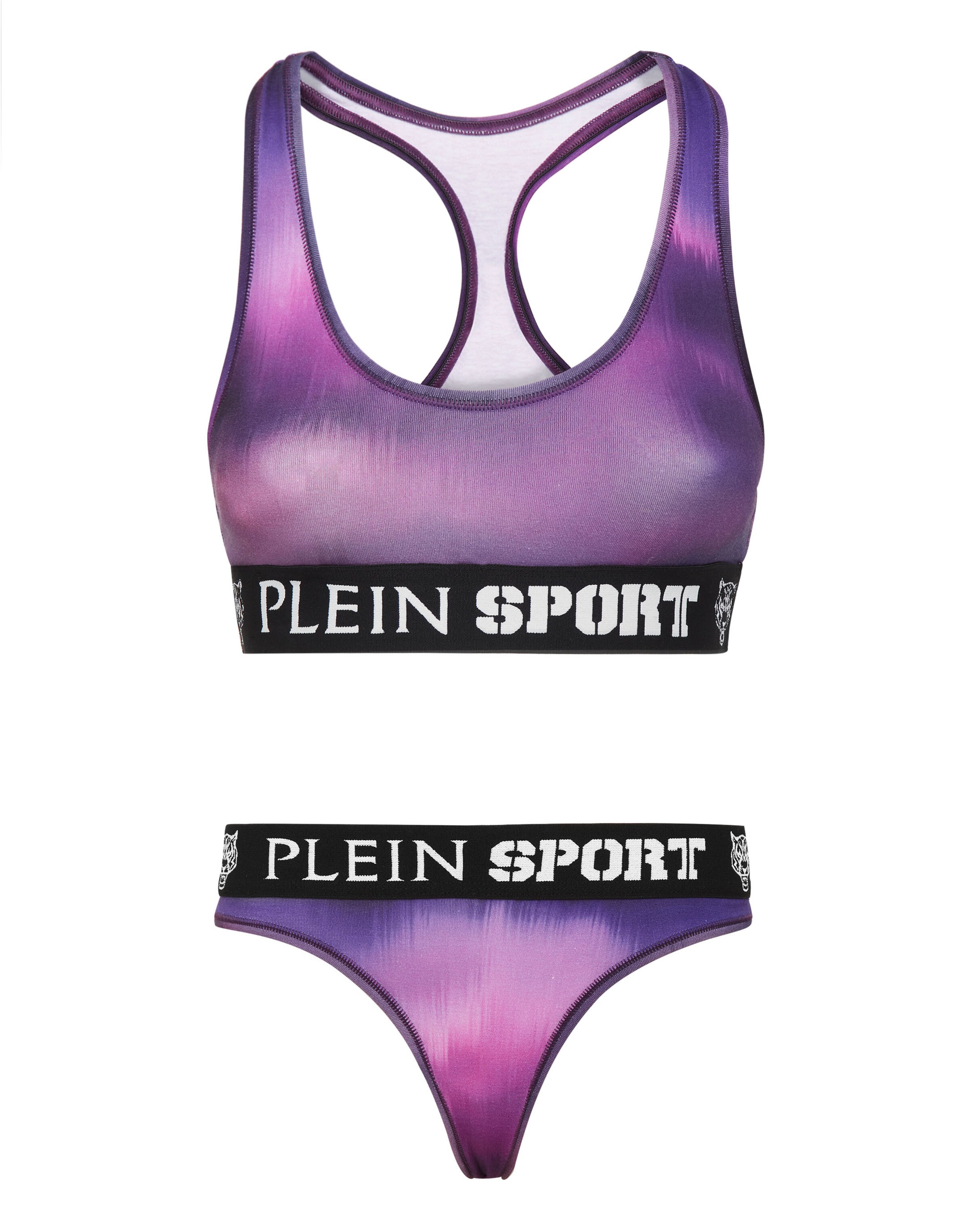 Plein Sport Sports suit 'Optical' in Purple: front