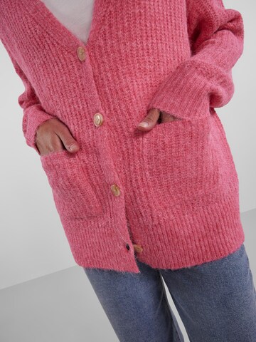 PIECES Strickjacke 'Lilan' in Pink