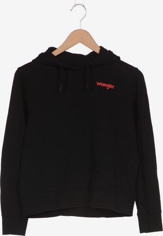 WRANGLER Sweatshirt & Zip-Up Hoodie in XS in Black: front