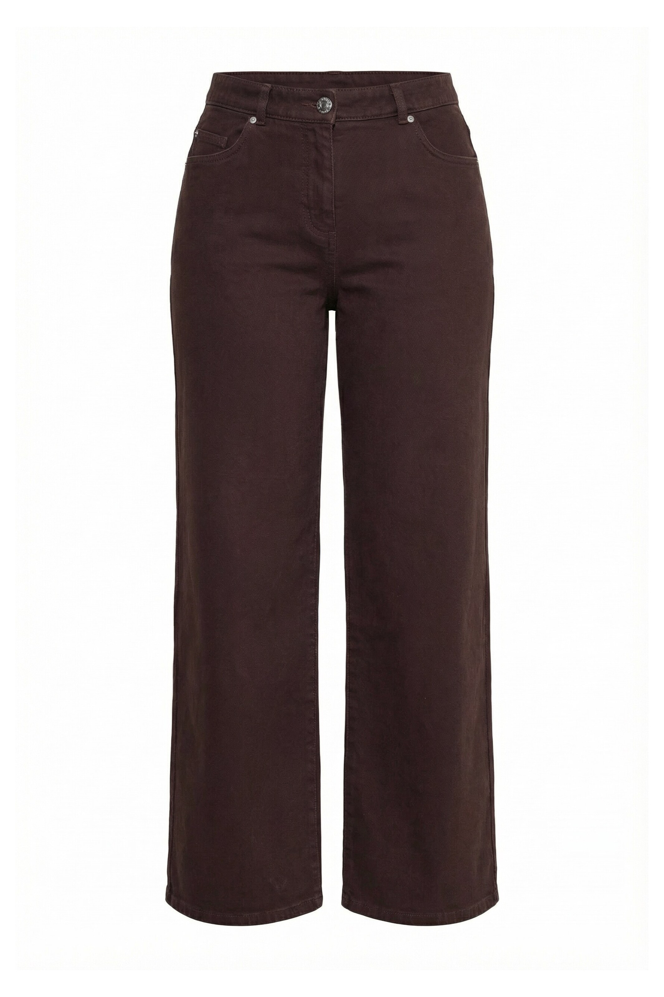 Ulla Popken Regular Jeans in Grau: Vorderseite