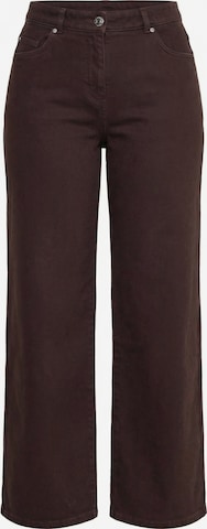 regular Jeans di Ulla Popken in marrone: frontale