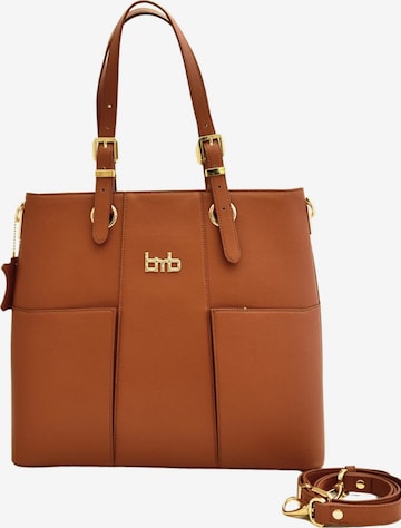 BMB BAGS Handbag 'Aundrey' in Brown: front