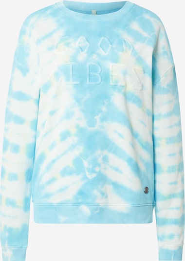 Key Largo Sweatshirt in Light blue / Light yellow / White, Item view
