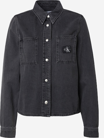Calvin Klein Jeans Bluse i svart: forside