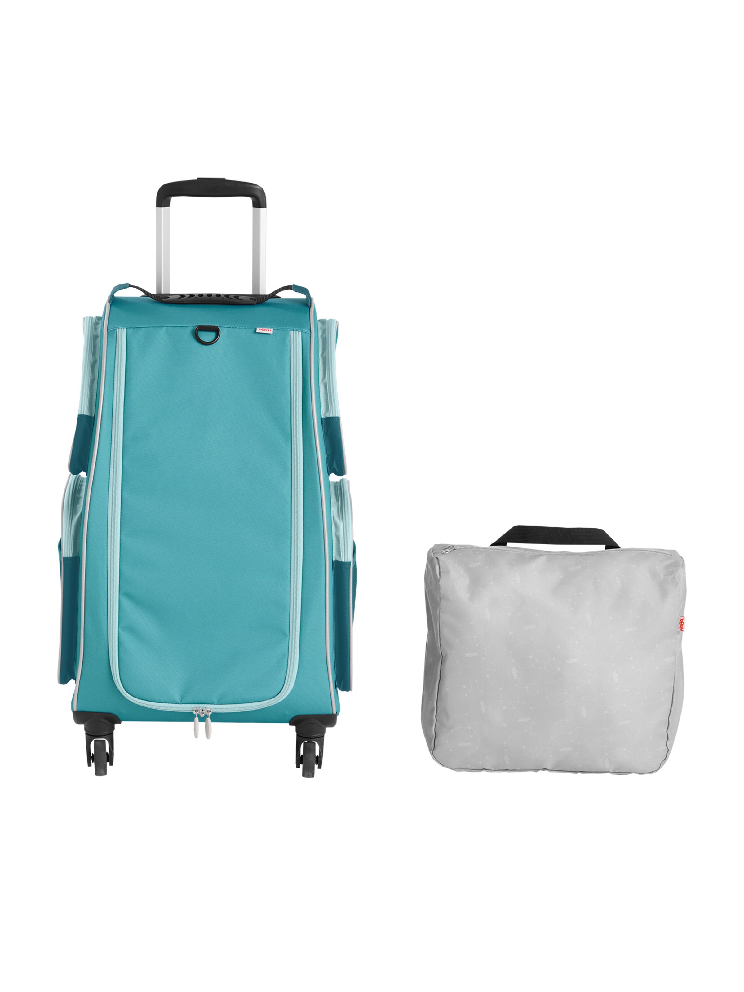 HABA Kinderkoffer ' Schranktrolley ' in Blau