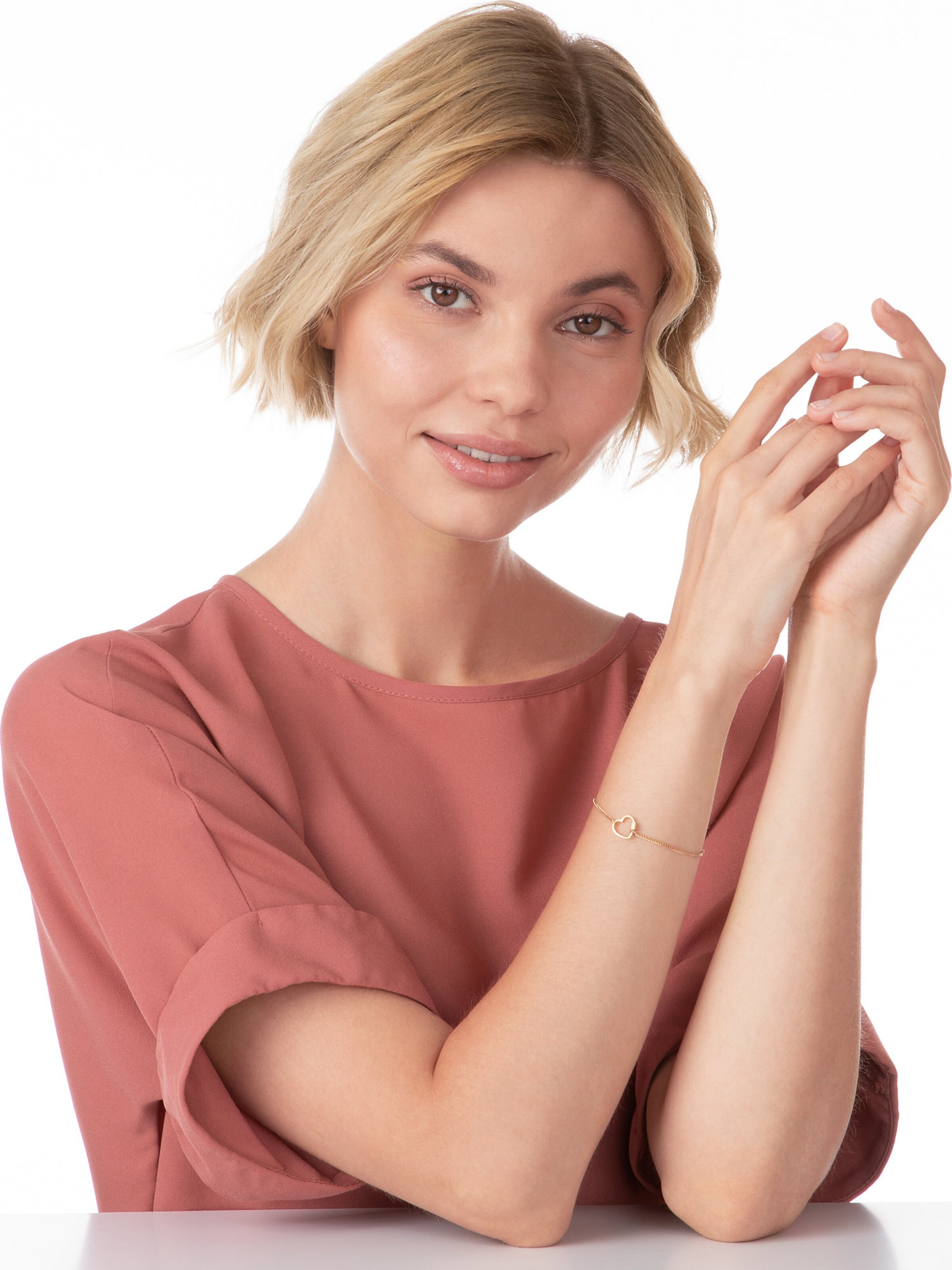 FAVS Armband in Gelb: Vorderseite