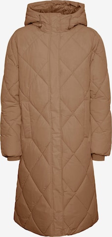 VERO MODA Winter coat 'Adelaloa' in Brown: front