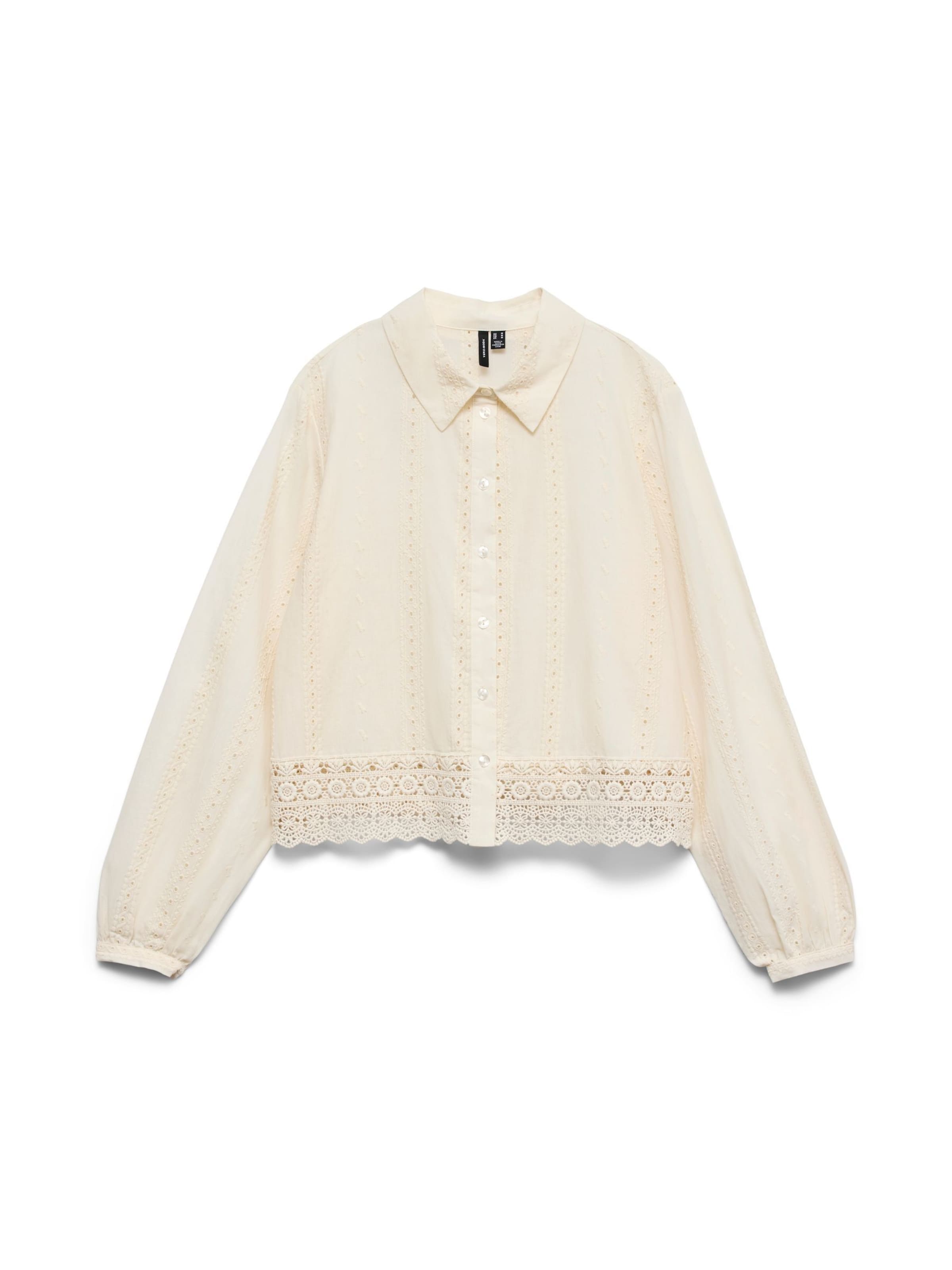 VERO MODA Bluse 'VMKyrie' i beige: forside