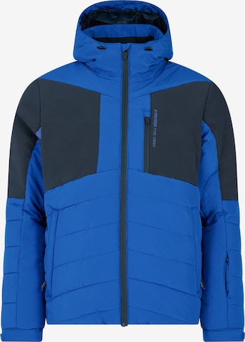 PROTEST Sportjacke 'PRTNaldo' in Blau: Vorderseite