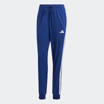 Effilé Pantalon de sport ADIDAS SPORTSWEAR en bleu : devant