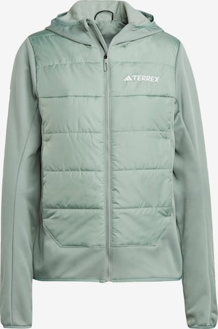 ADIDAS TERREX Outdoor Jacket in Green: front