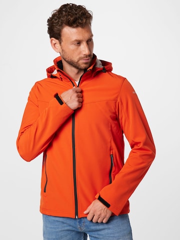 ICEPEAK - Chaqueta de montaña 'Brimfield' en rojo: frente