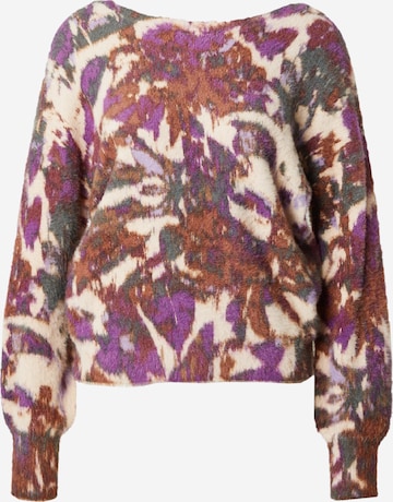 BONOBO - Pullover 'ARIAN' em roxo: frente