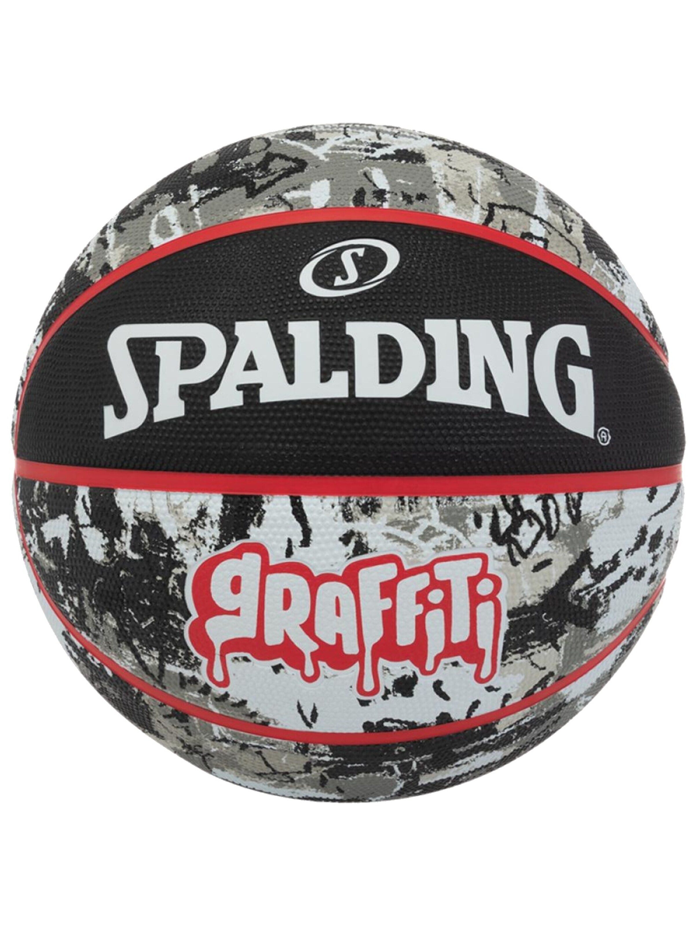 SPALDING Ball 'Spalding Graffiti Ball'‌‌‌ in Schwarz: Vorderseite