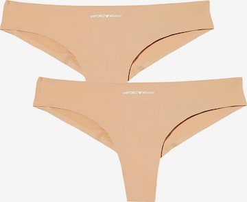 Emporio Armani Stringit värissä beige: etupuoli